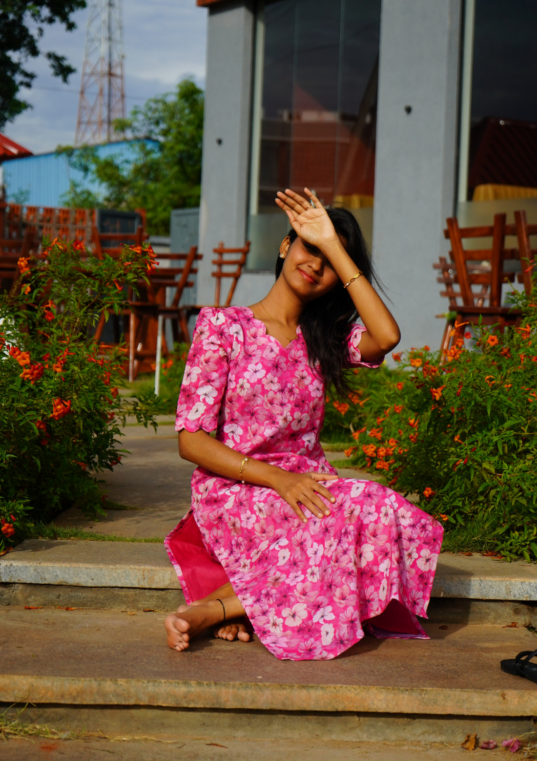FLORAL BLOOM Prime Cotton Coord Set