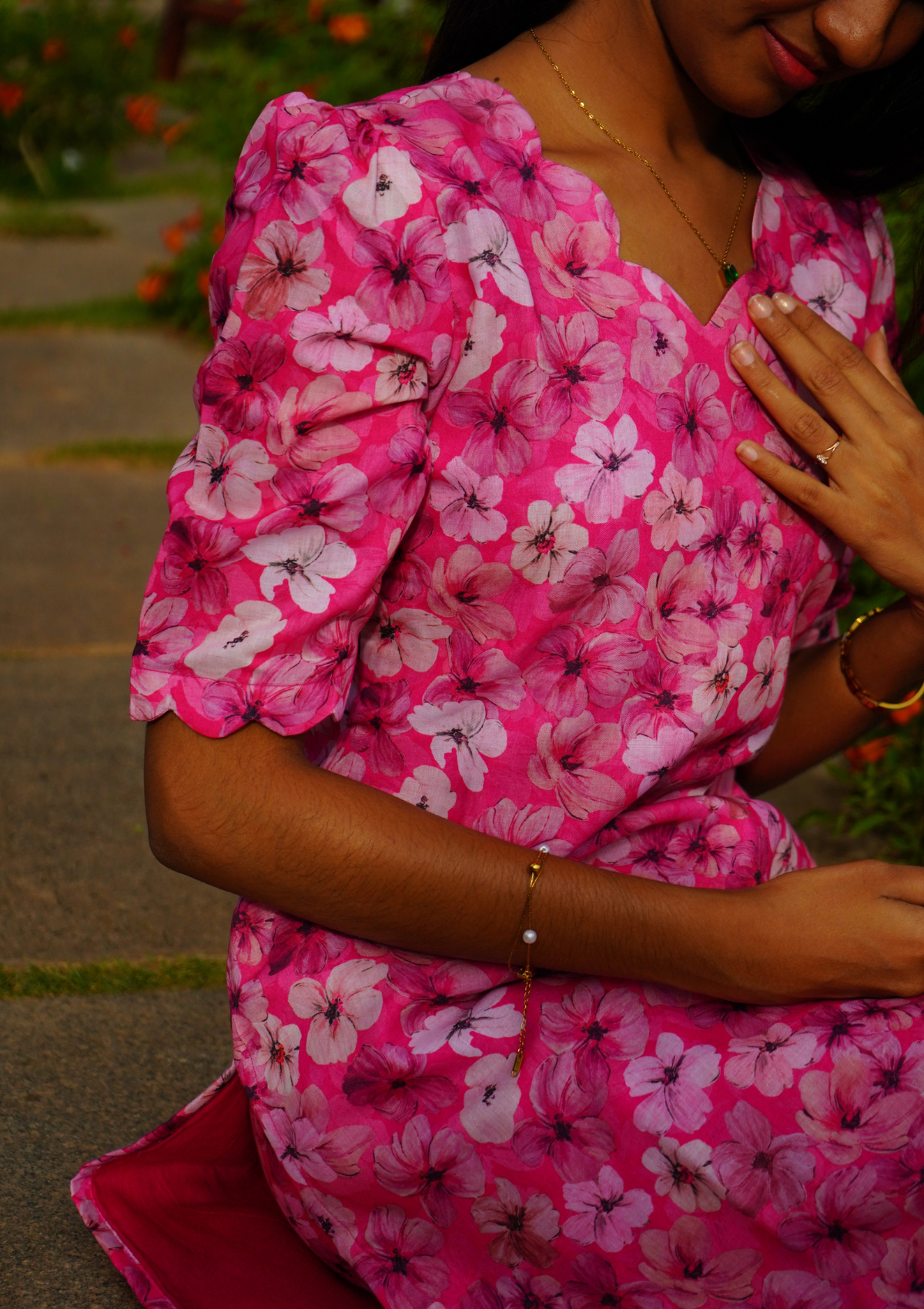 FLORAL BLOOM Prime Cotton Coord Set
