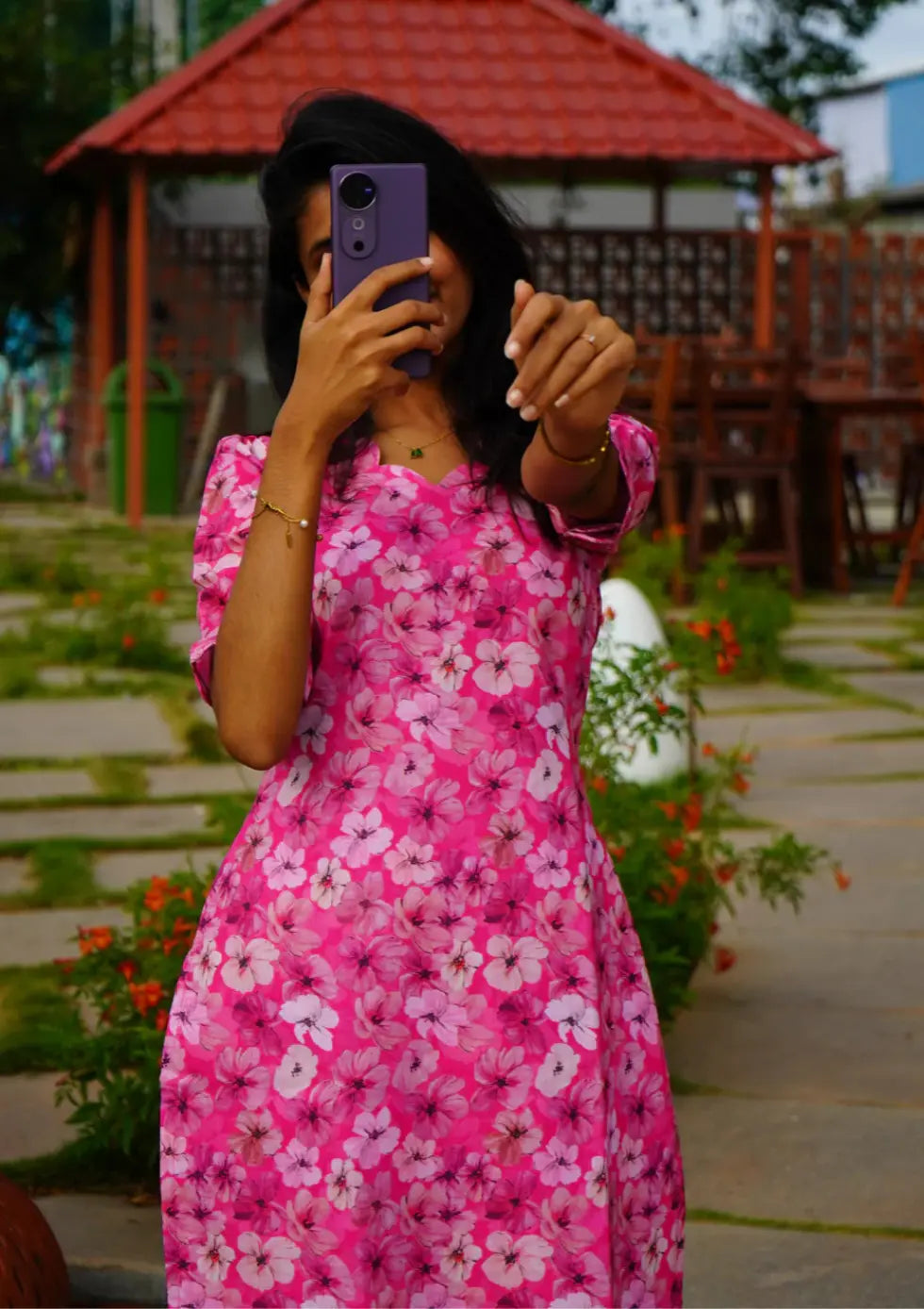 FLORAL BLOOM Prime Cotton Coord Set