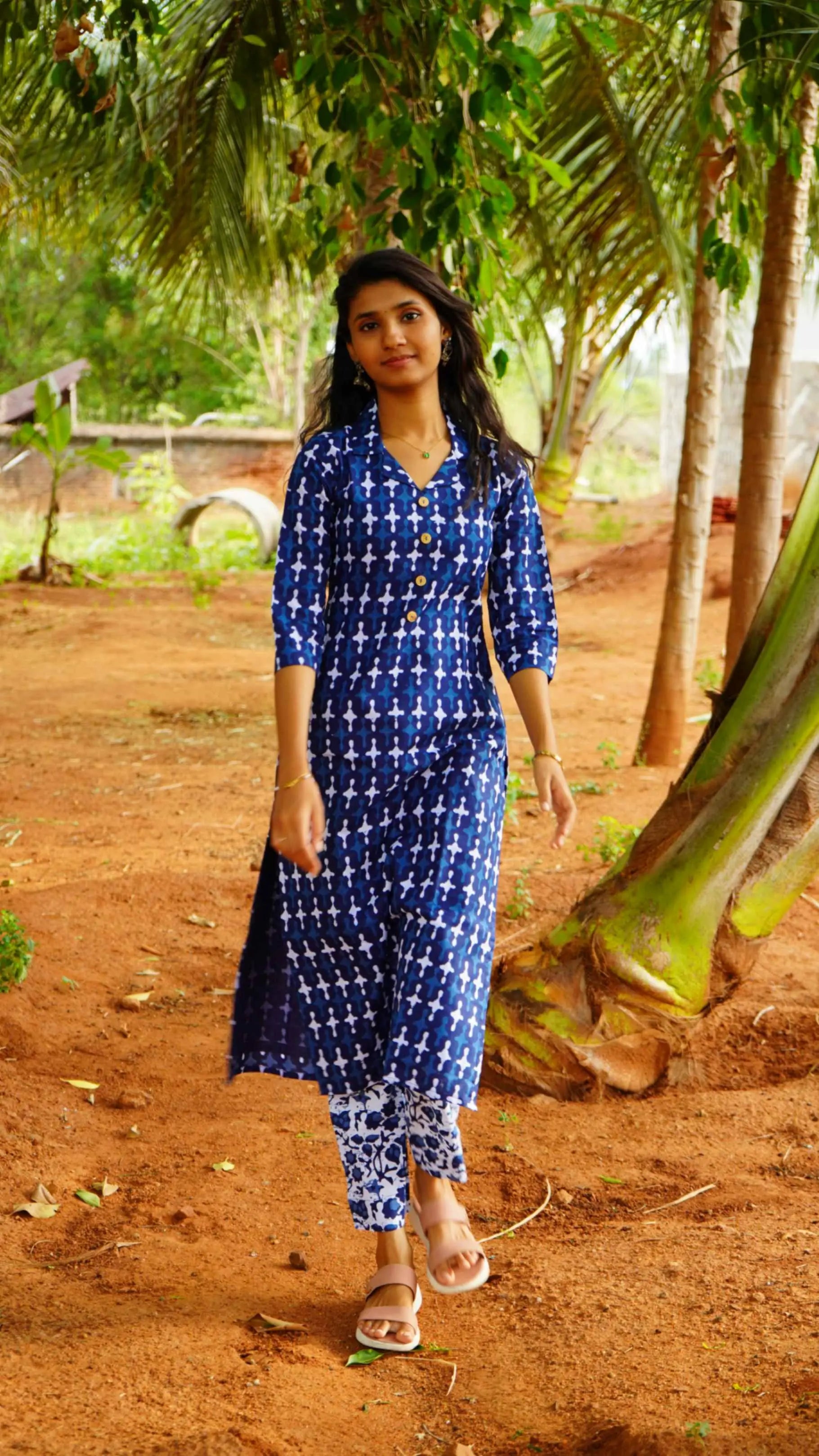 Indigo Blue Co-Ord Set