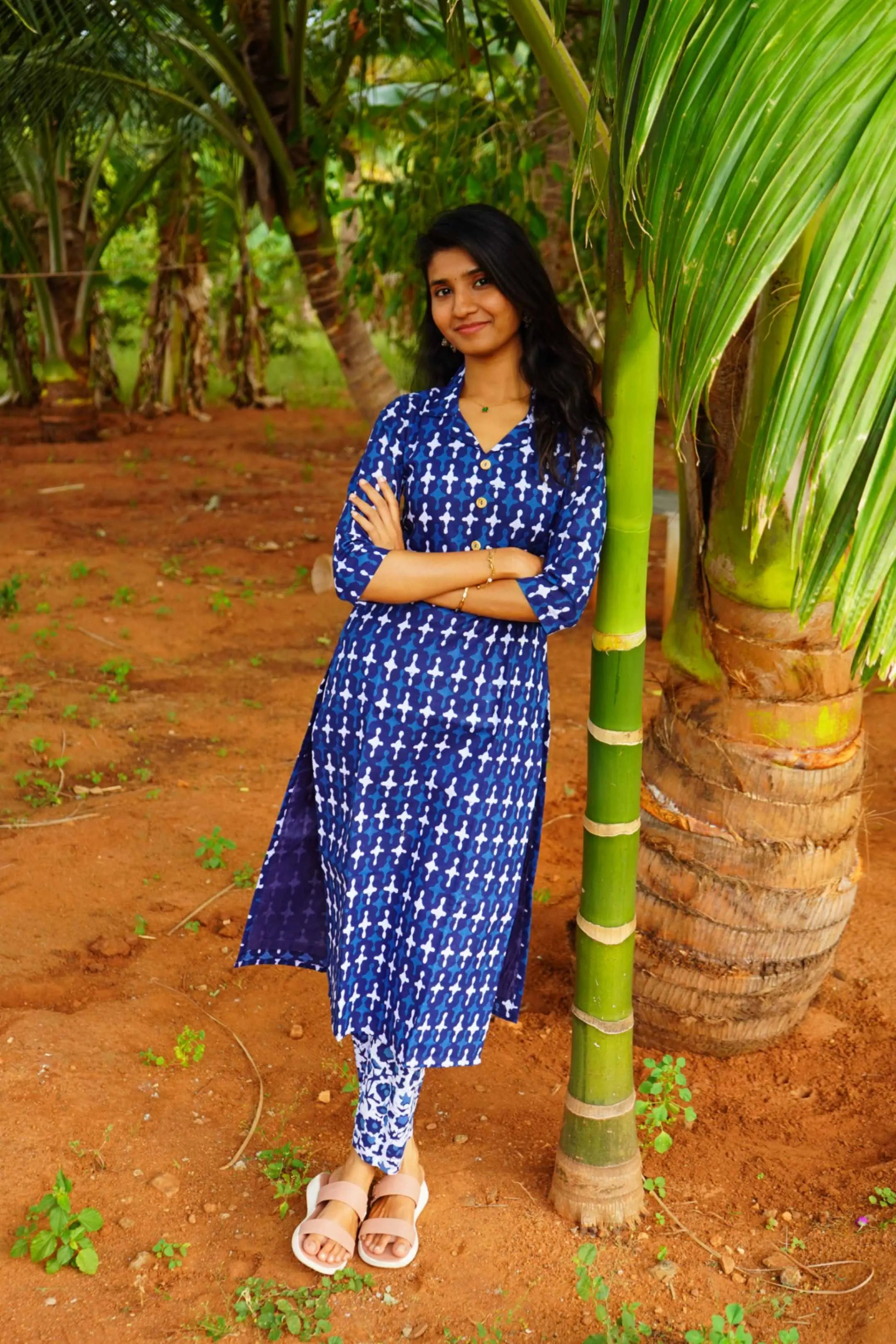 Indigo Blue Co-Ord Set