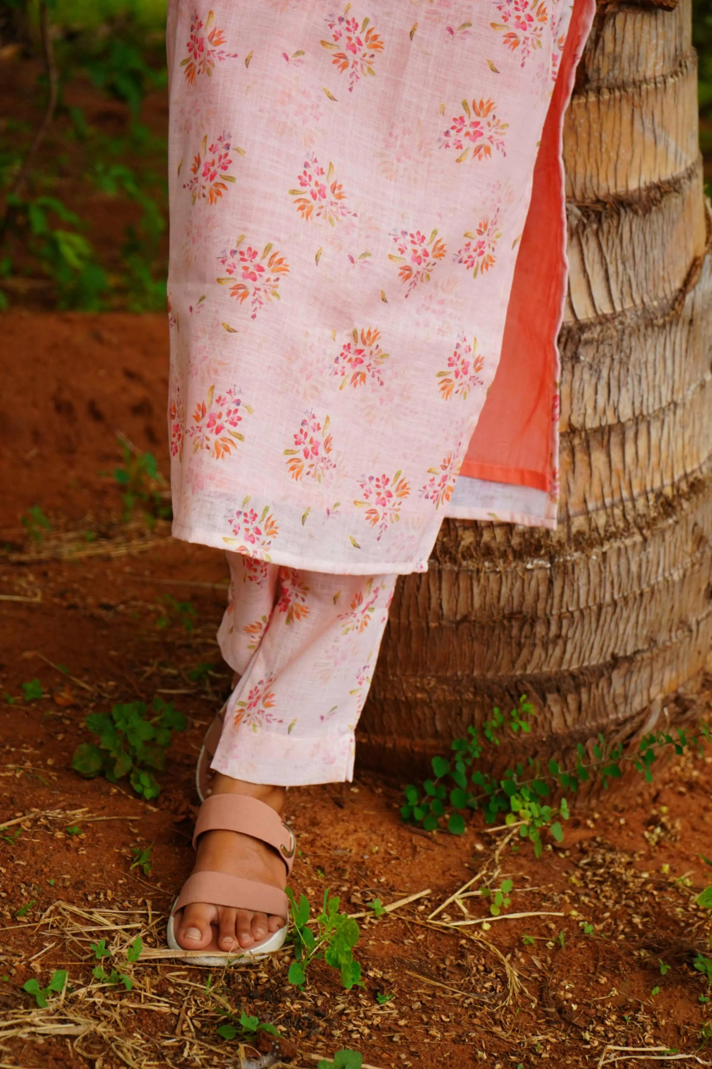 Peach Pastel Shade Co-Ord Set