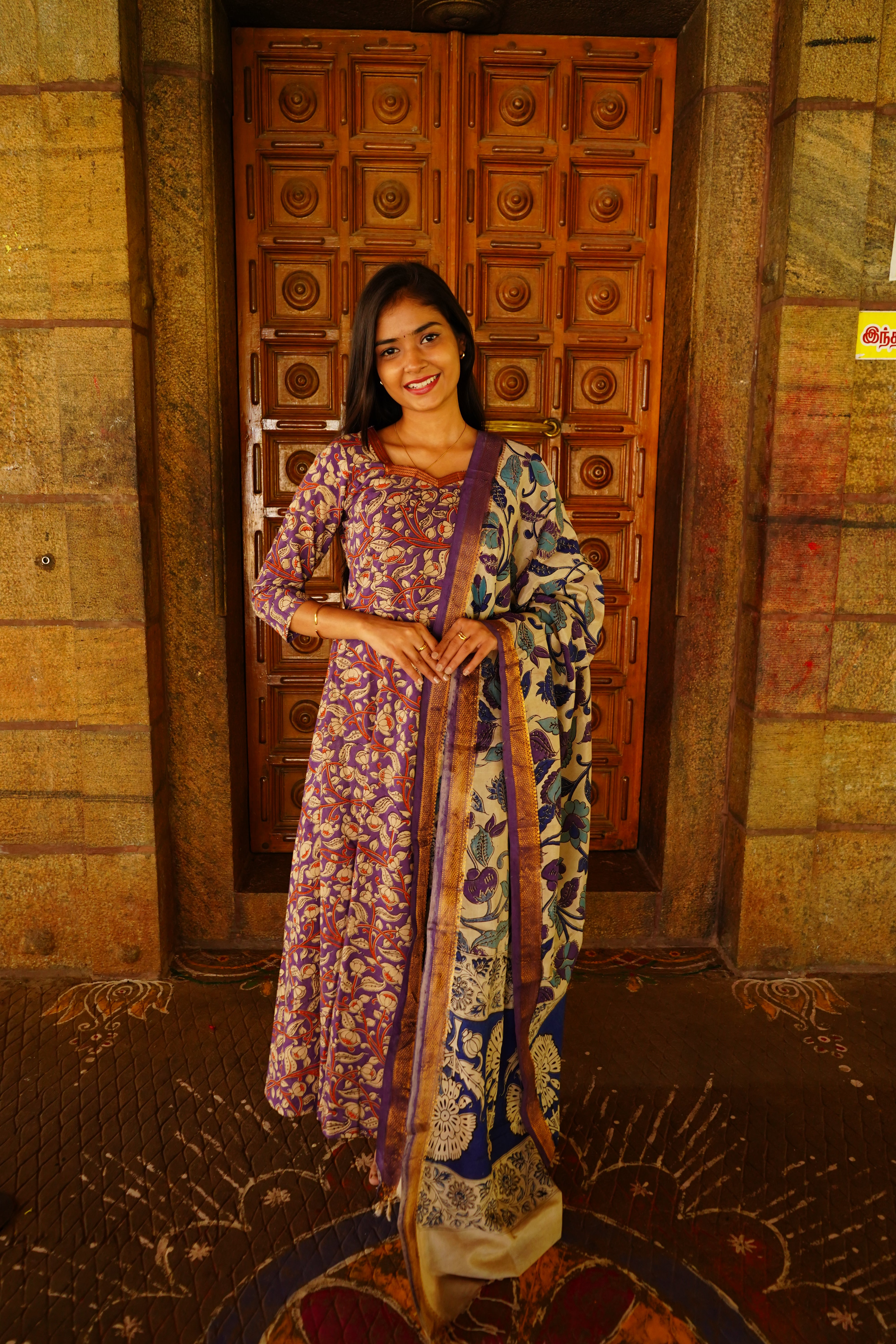 Handloom Kalamkari Cotton Set