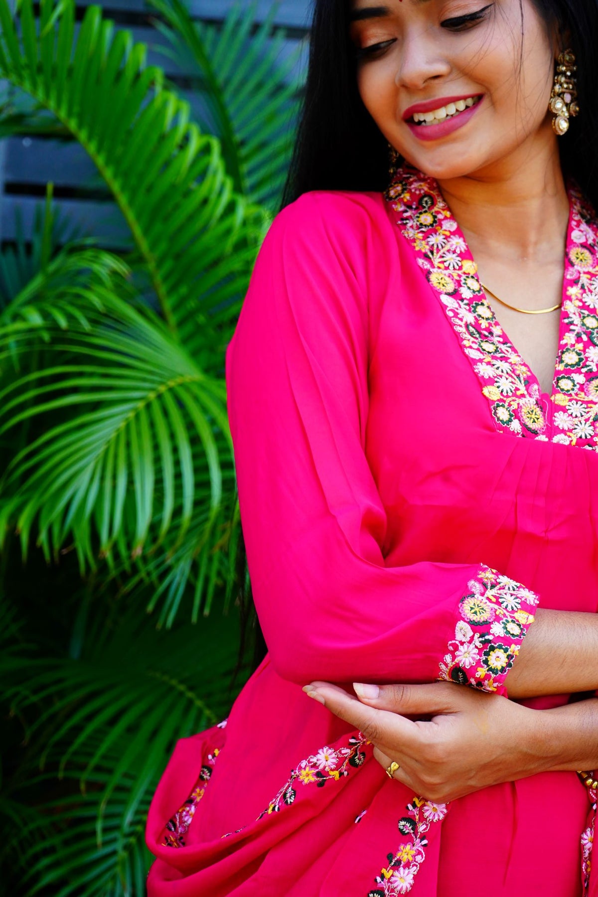 Rani Pinky Cotton Salwar suits